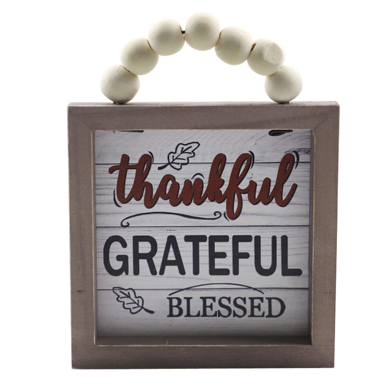 Tsophreniq Thanksgiving Hanging Decor Wooden Block Farmhouse Autumn Decor Fall Wood Sign Harvest Wood for Holiday Party Hanging Sign