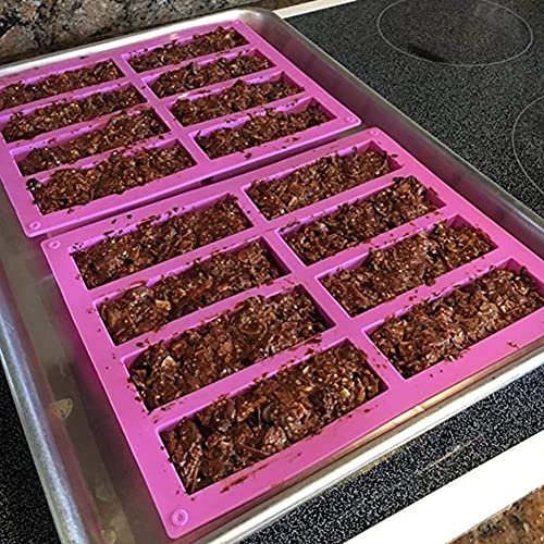 Molde de silicona rectangular para chocolate tarta de queso y cornbread casero 4