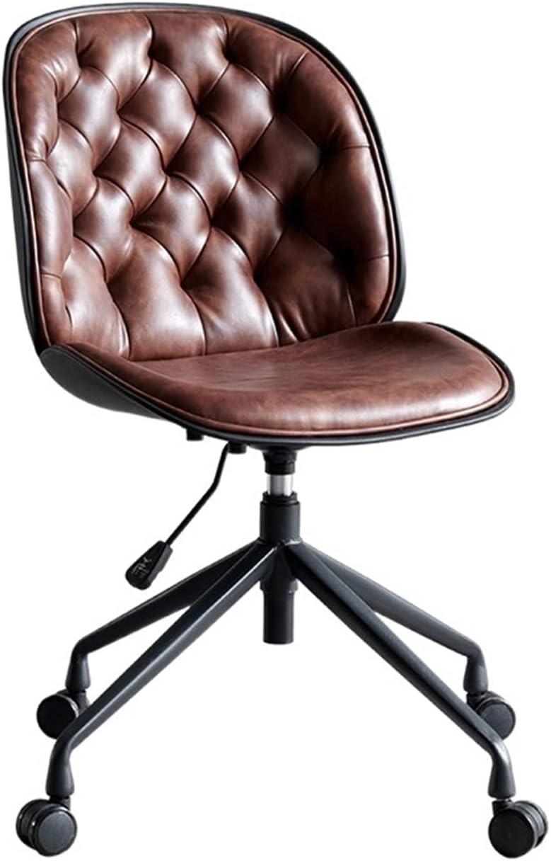 Adjustable Office Computer Chair with Armrest Chair Backrest Computer Chair Rotary Lift Gaming Chair Office Chairs(Gray)