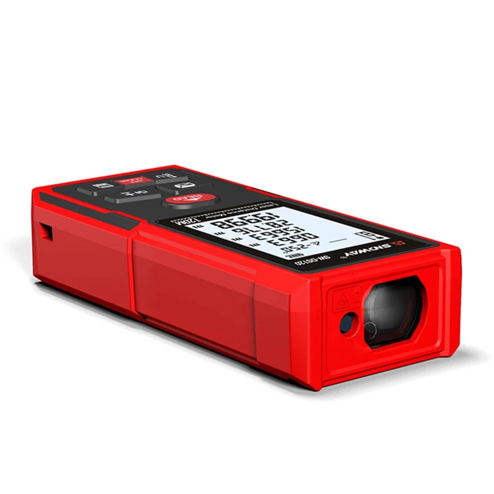 Medidor de distancia láser 50/70/100/120m rango Digital nivel electrónico con Sensor de ángulo cinta láser Trena Mini telémetro(SW-DS50 50m)