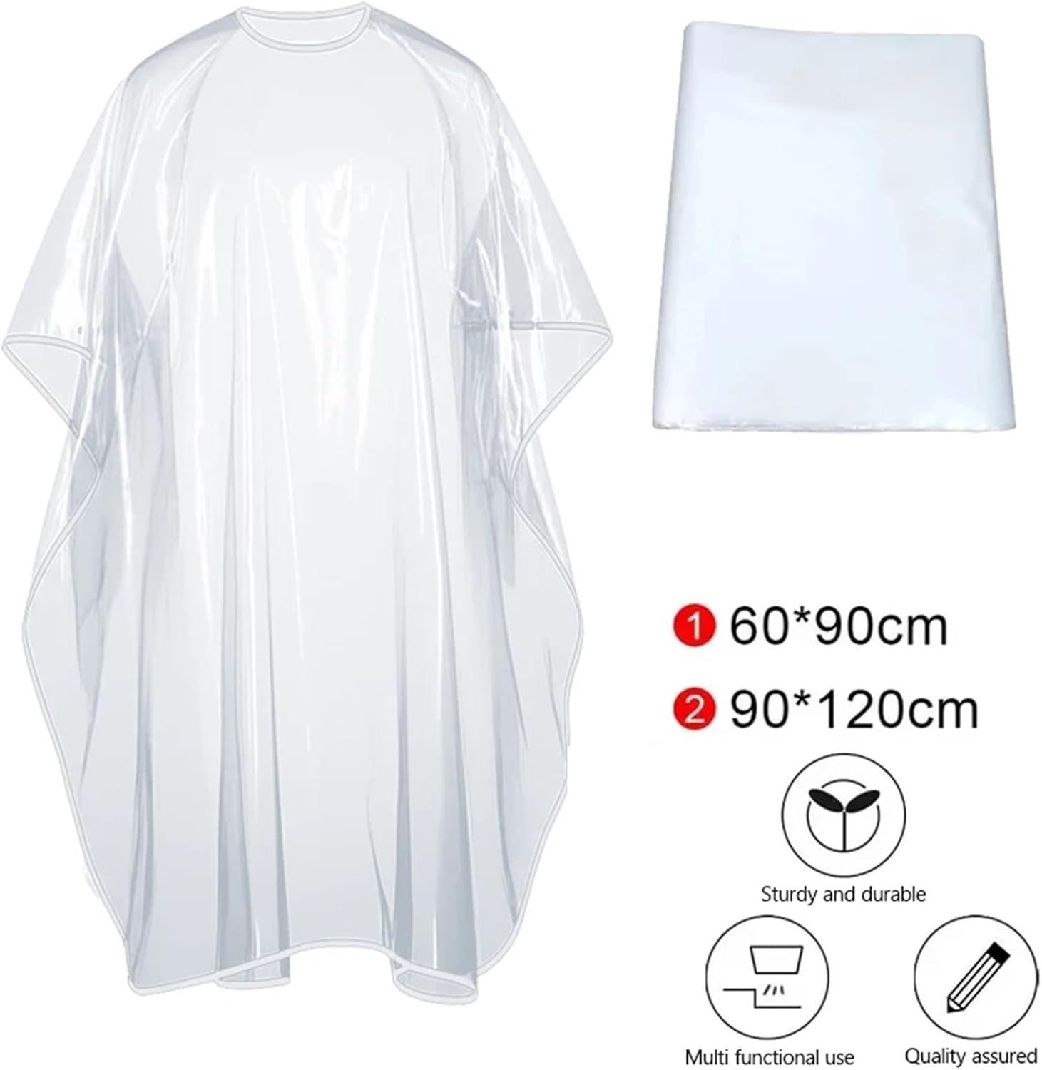 Disposable Aprons 200pcs Disposable Hair Coloring Barber Cloth Long Perm Salon Haircut Hairdressing Cape Shawl Apron