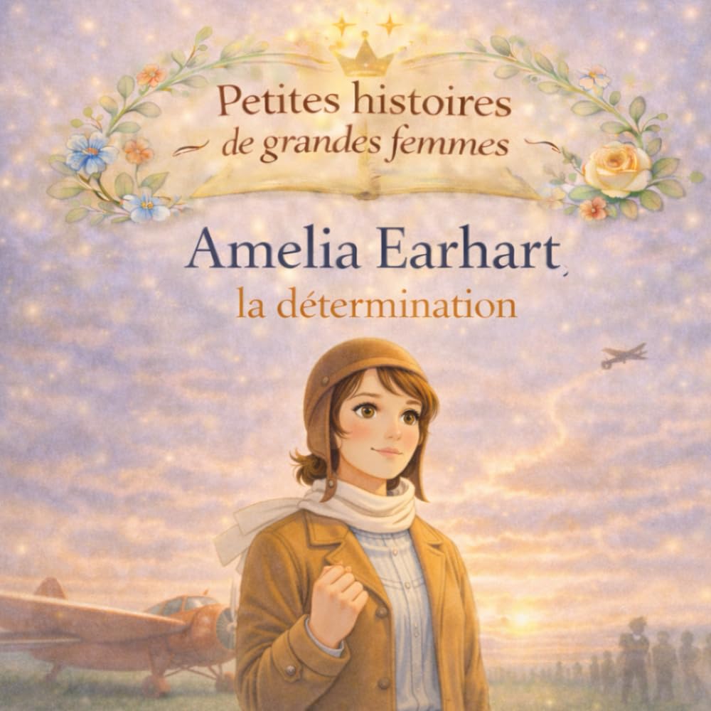 Amelia Earhart, la détermination: Une histoire vraie pour croire en ses rêves (Petites histoires de grandes femmes)