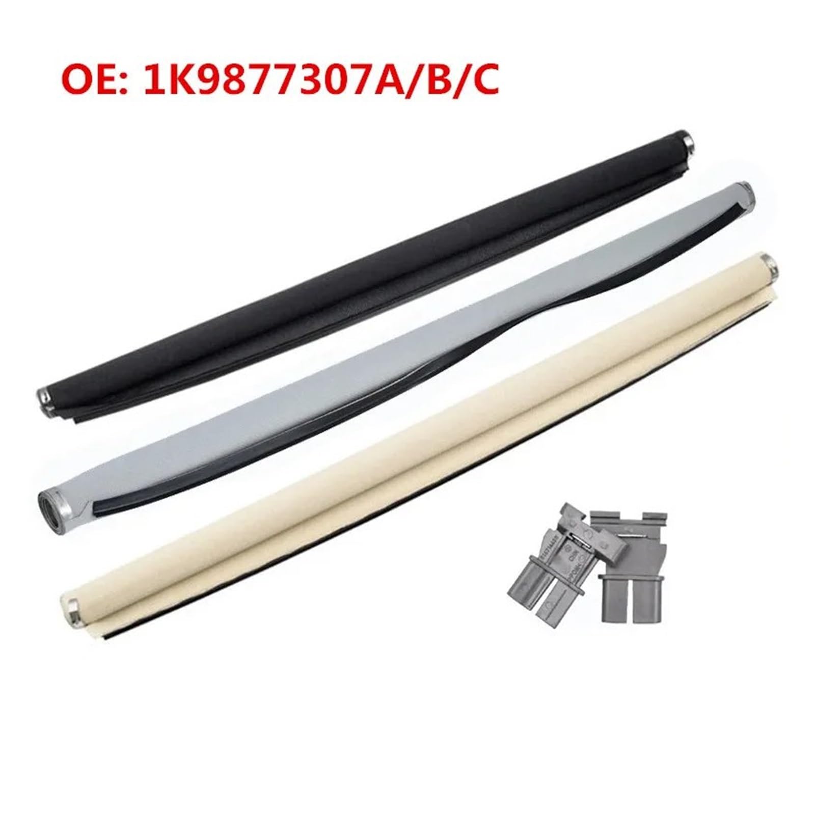 BYNYXI Schiebedach Sonnenrollo Für VW Tiguan & Audi Q5 - Panorama Sonnenschutz Beige