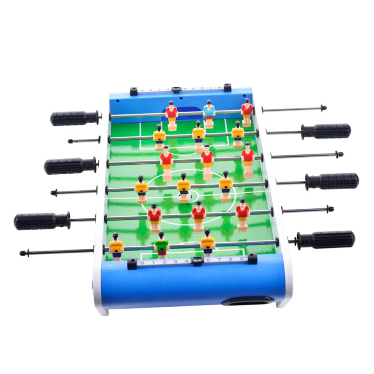 BESPORTBLE Football Game Table Boys and Girls Soccer Game Portable Six-Shot Game Set