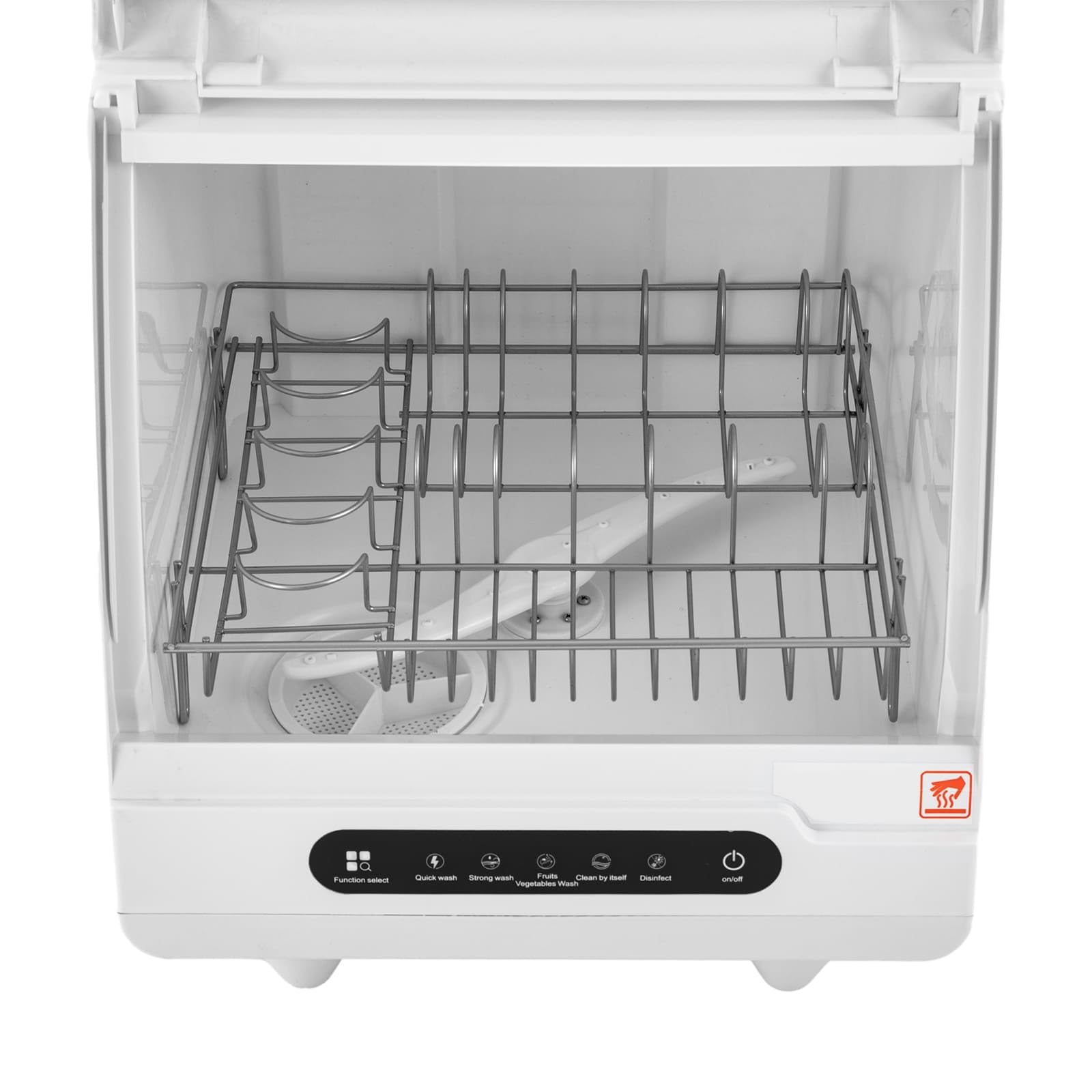 Mini Lave-vaisselle de Table XWJ-01, 5 Programmes, Nettoyage 360°