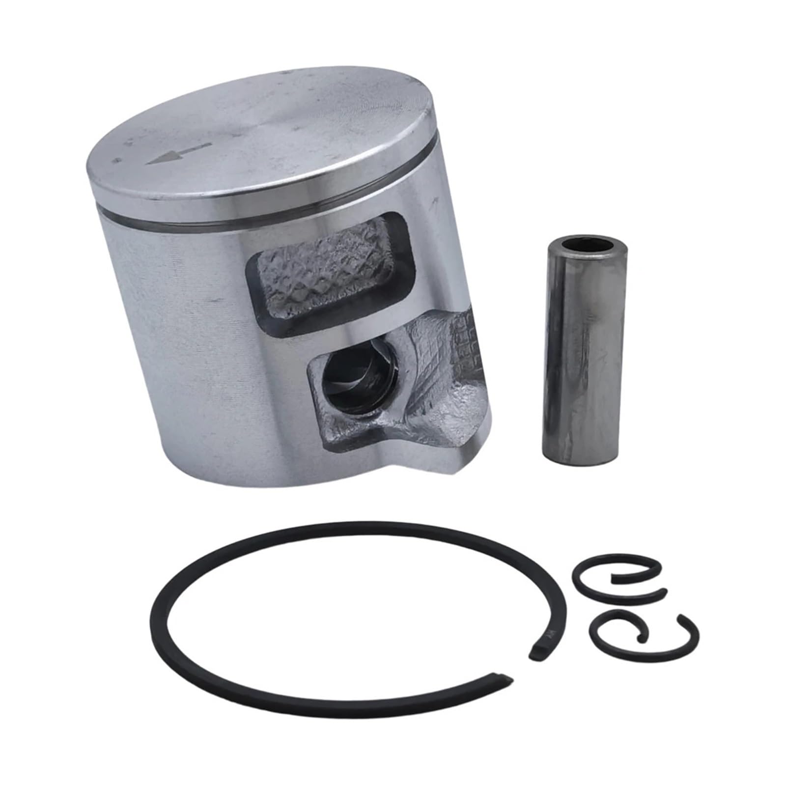 Kit de anillo de pistón de 43mm compatible con Hus 545 550XP, filtro de combustible y aire, válvula de descompresión, bujía, motosierra