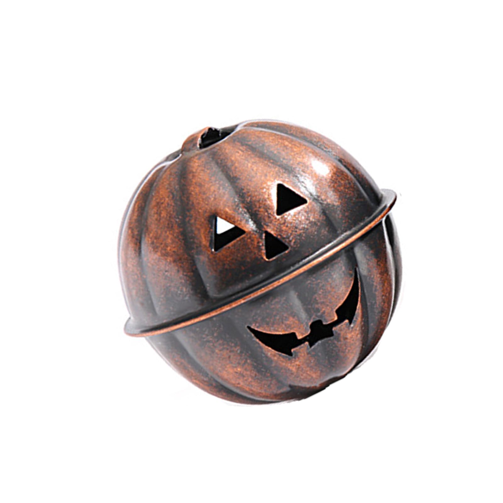 Msioytog Manifestation Face Vegetable Carillons Permanent Iron Suspended Ornamentation for Halloween Christmas Parties Celebratory Interior Decoration Addons Loud Halloween Toll Deck