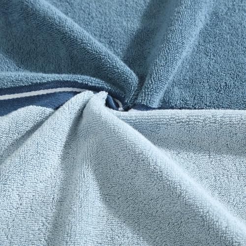 Image of Nautica - Cotton Hand, Fingertip & Bath Towel Set, 6 Pack Towels