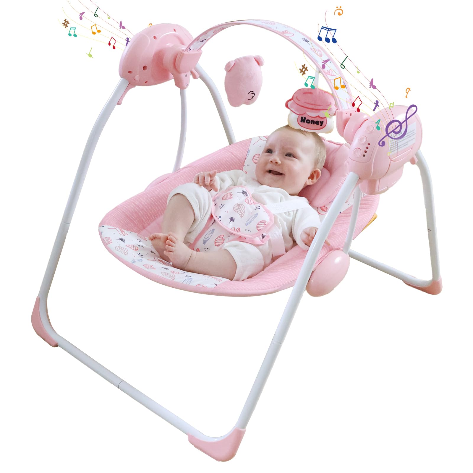 Amazon.com : Portable Baby Swing for Infants, Compact & Foldable