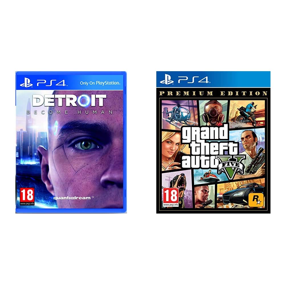 Buy Detroit Become Human Ps4 Grand Theft Auto V Premium Edition Ps4 Online At Low Prices In India Sony Video Games Amazon In