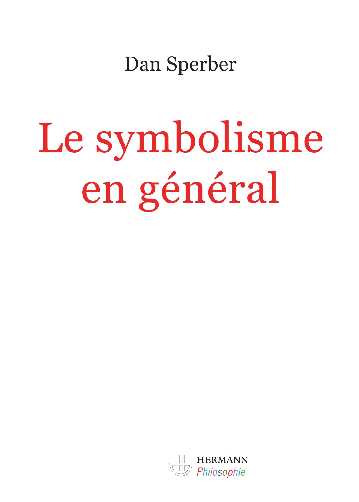 Le symbolisme en général (HR.HERM.PHILO.)