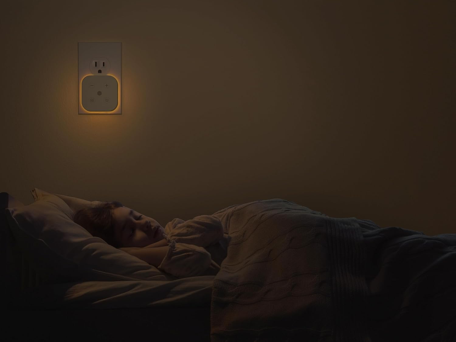 2 Pack Very Dim Sleep Night Lights Plug into Wall