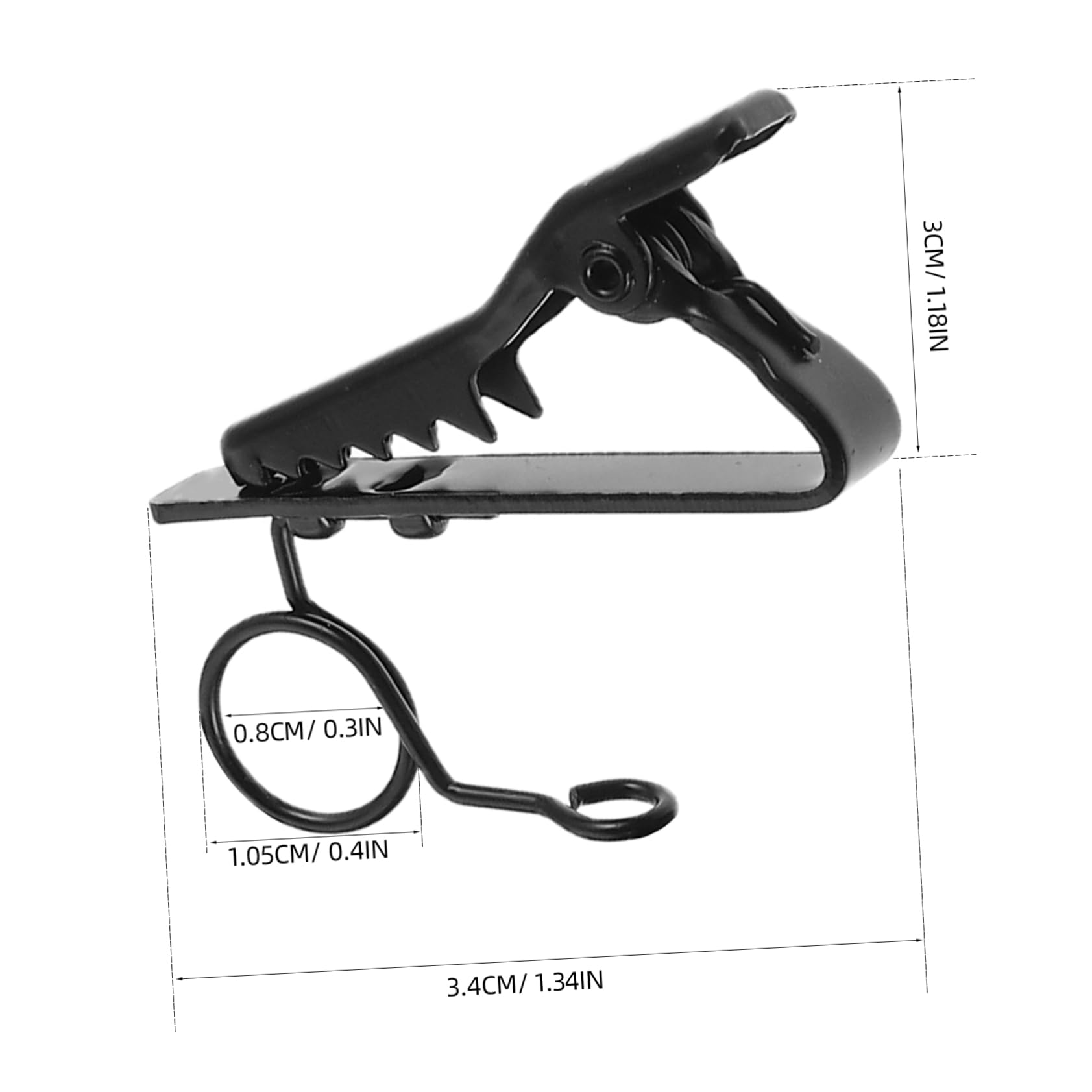 VICASKY 20Pcs Metal Lavalier Microphone Clips Lightweight Replacement Tie Clips for Enhanced Audio Clarity Secure Grip Noise Reduction Recording Interviews Public Speaking