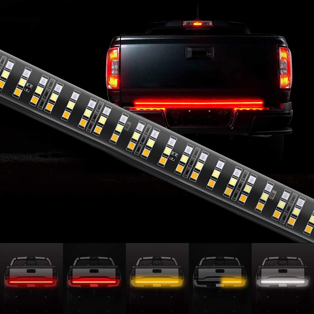 Buy MustWin 60 Inch Tailgate Light Bar Triple Row 504 LEDs Tailgate