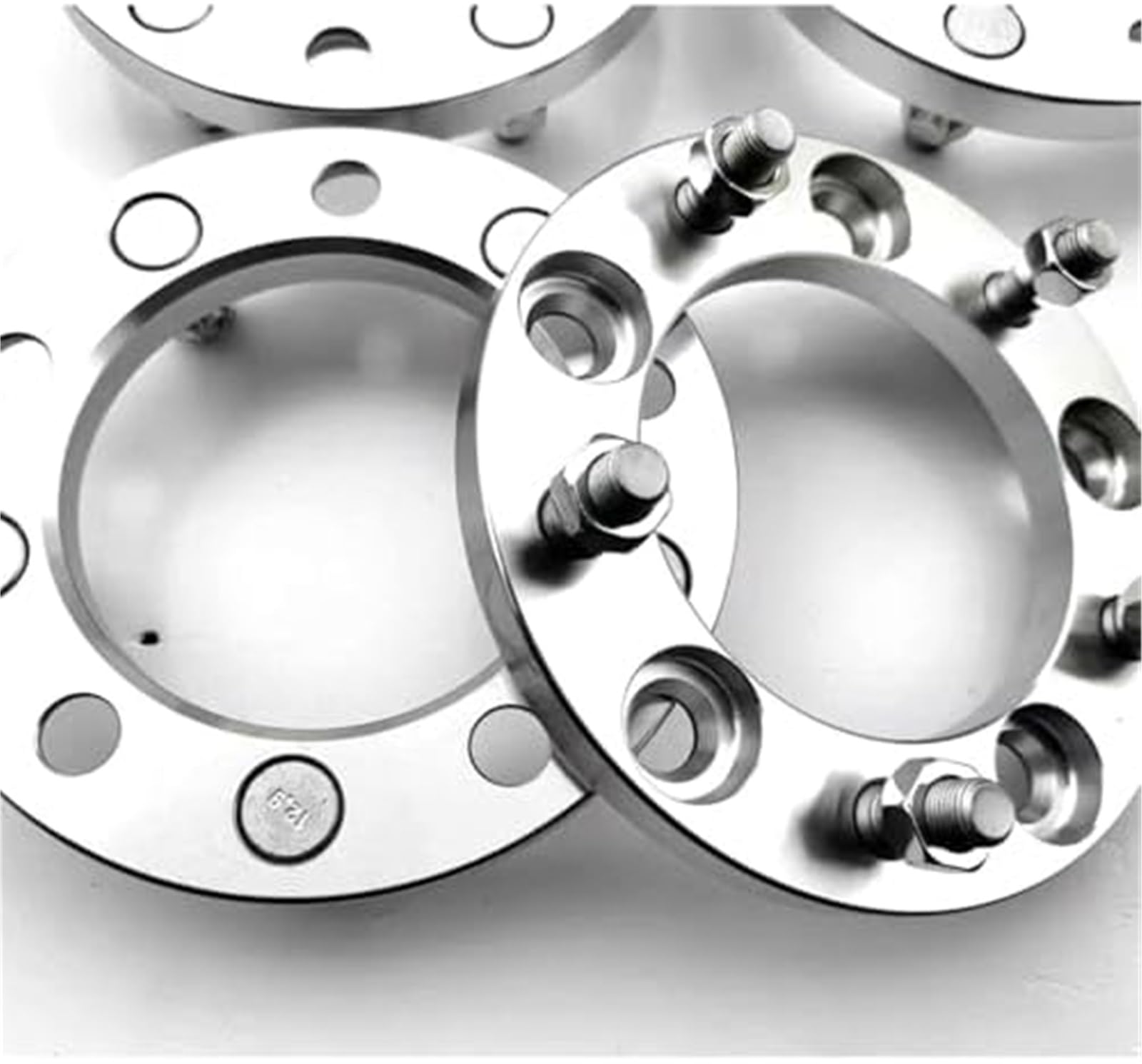 Dystans koła zawieszenia Adaptery kół 2 szt. Piasty, dla przekładek centrycznych, TOYOTA, Lexusa, Scion, Pontiaca(BLACK 15mm Silver)