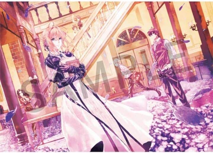 ヴァイオレット・エヴァーガーデン 額装アート ―色景―【菫】