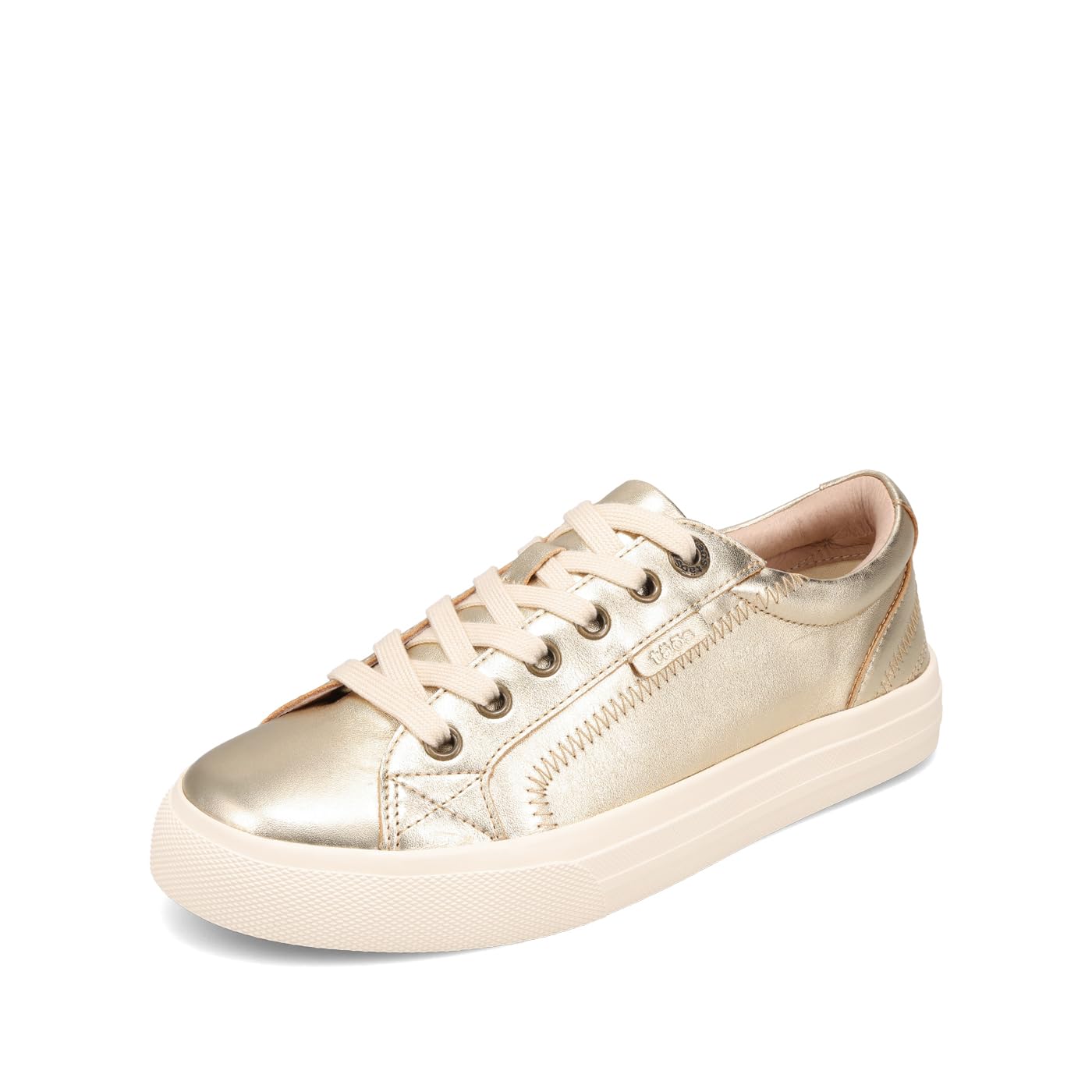 Taos Plim Soul Lux Women's Sneaker - Soft Premium Leather Lace Up Sneakers with All Day Walking Comfort and Support