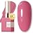 Double Rhythm 15ML Gel Polish Pure Sheer Same Color Same Bottle Soak Off Gel Polish Art Manicure Salon DIY at Home for Women (Rose Pink-A1473)