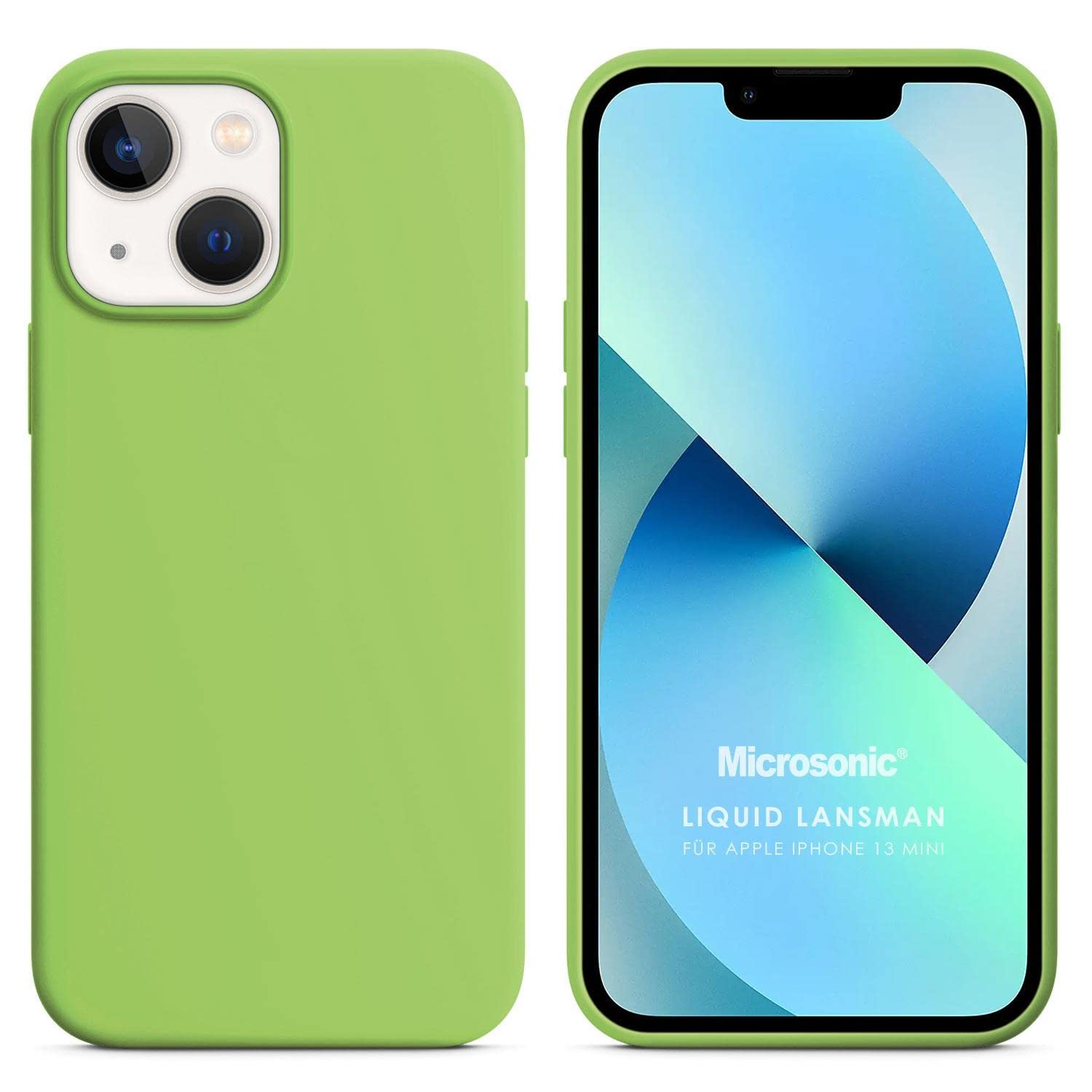 Microsonic Apple iPhone 13 Mini için Kılıf Liquid Lansman Silikon