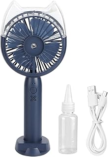 Wentylator nawilżacza, przenośny USB akumulator zamgławiający chłodzony powietrzem nawilżacz powietrza ręczny wentylator biurkowy