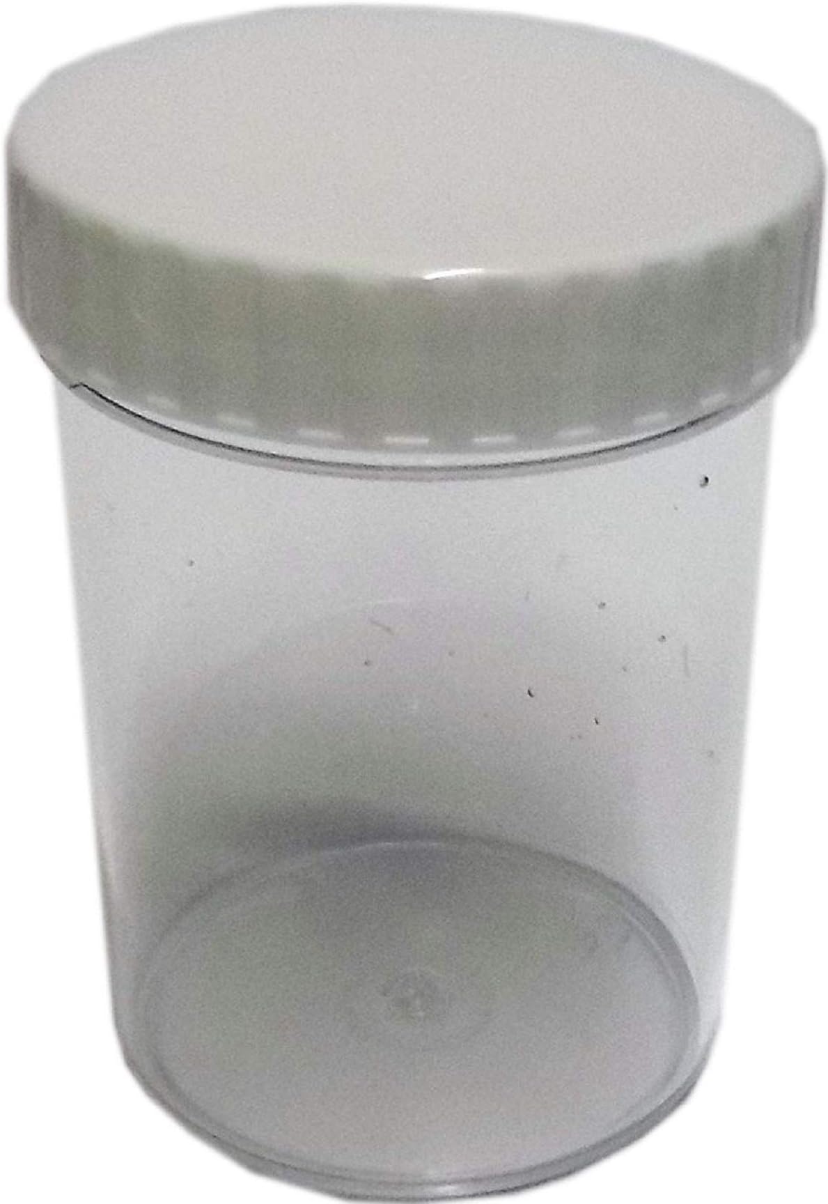 200ml Plastic Containers with screw Lids (Pack of 10)