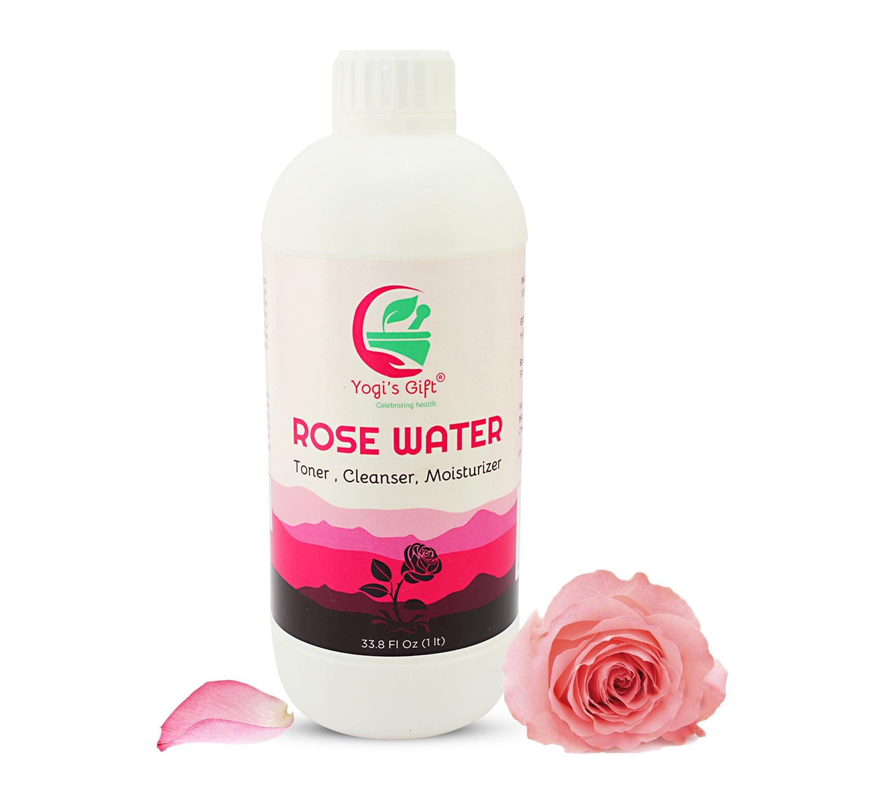 Amazon.com : 100% Pure Rose Water 33.8 fl oz | for Face & Hair | Alcohol Free & Artificial Coloring Free | by Yogi's Gift (33.8 fl oz) : Beauty & Personal Care Amazon.com : 100% Pure Rose Water 33.8 fl oz | for Face & Hair | Alcohol Free & Artificial Coloring Free | by Yogi's Gift (33.8 fl oz) : Beauty & Personal Care