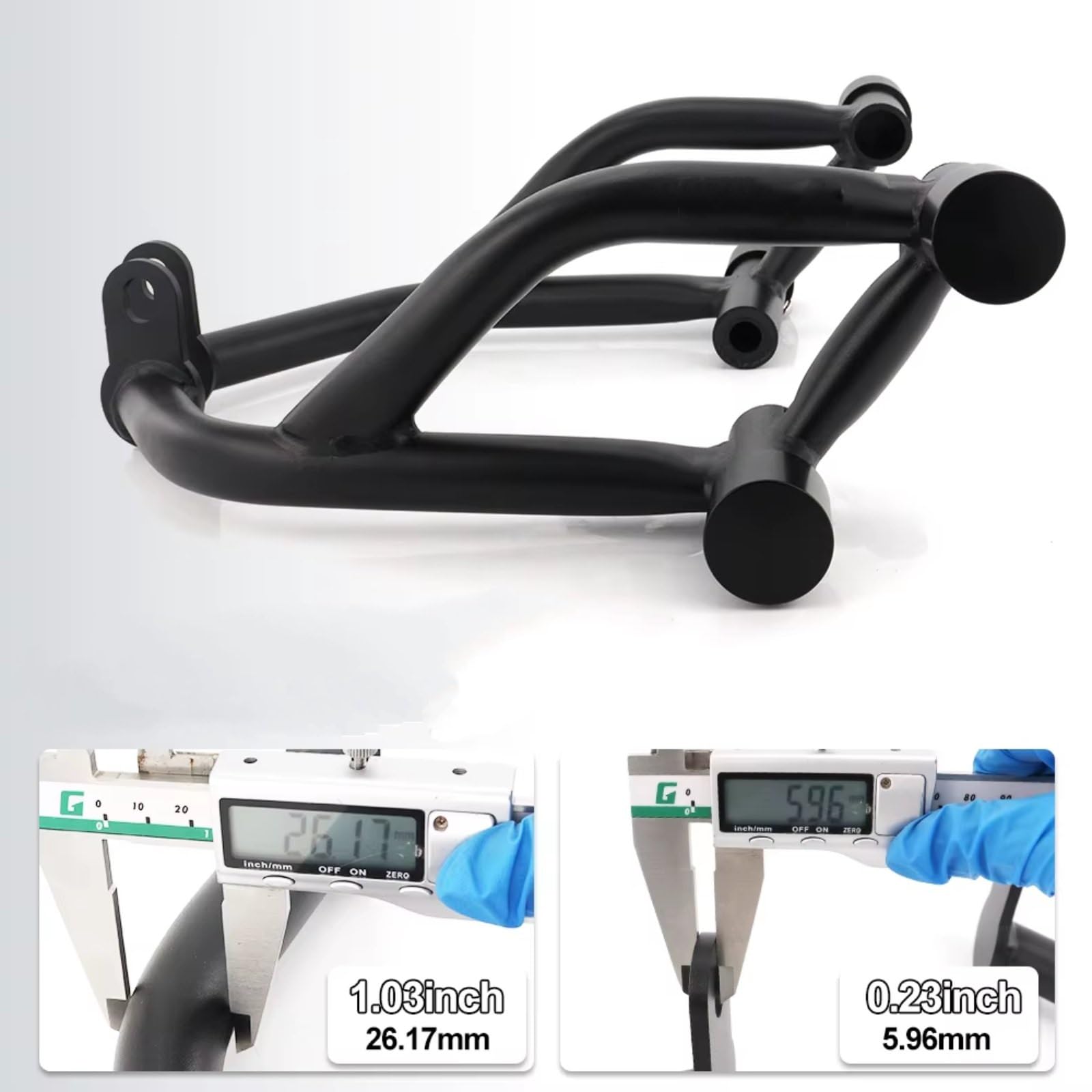 Barra Protección Lateral Compatible Con Para Zx-4Rr 2023-2025 Jaula Choque Acrobacias Motocicleta Protector Motor Barra Carretera Protector Parachoques Riel Para Carrera