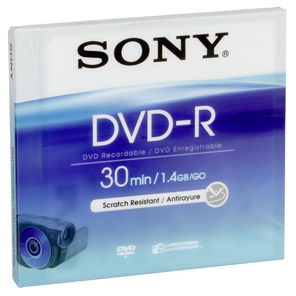 Amazon.com: Sony 8cm DVD-R for Video Cameras - Single Pack