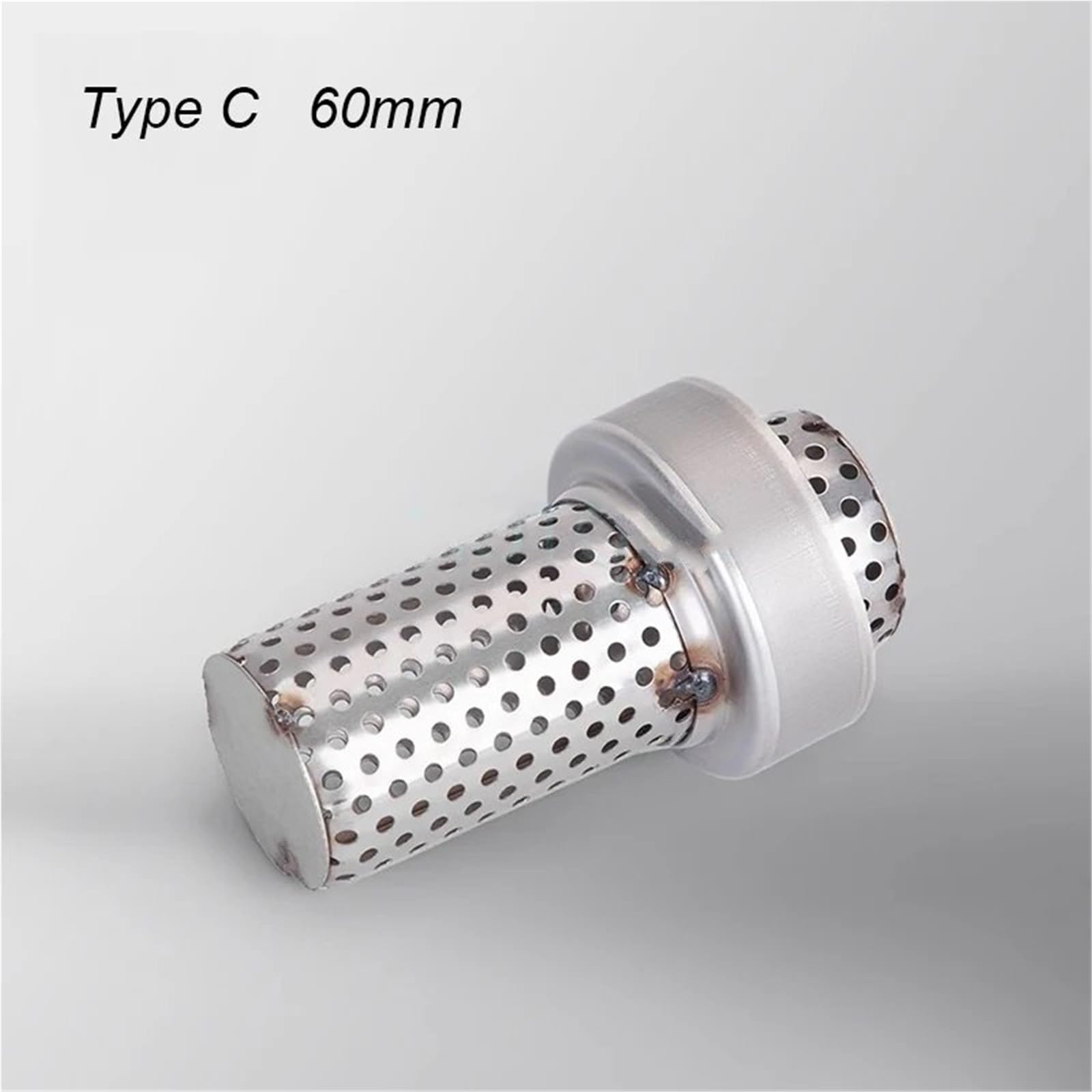 uniwersalna rura wydechowa Uniwersalny 51mm 60mm Modyfikowany Tłumik Zdejmowany DB Killer Redukcja Hałasu Oczyszczający Motocykl Tłumik końcowy(60mm DB Killer C)