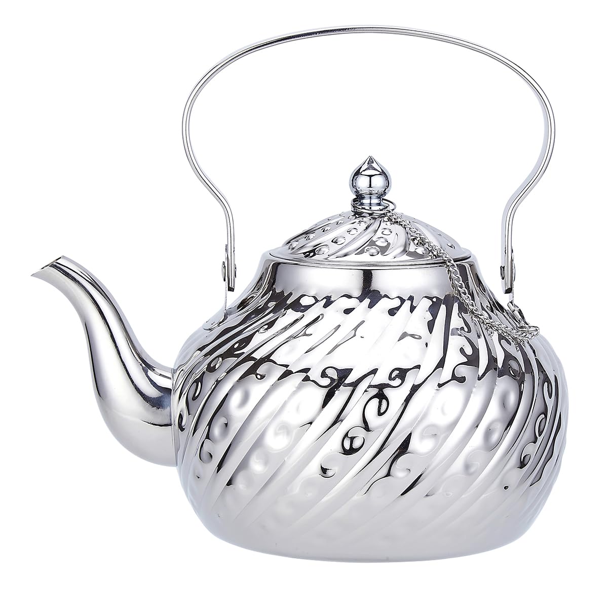 SANQIAHOME 2000ml stainless steel antique style teapot - tea kettles | Mubboo