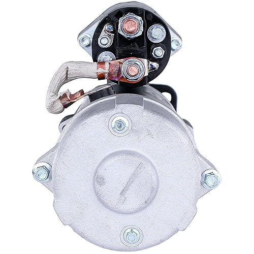 Miniatura 5 de RAREELECTRICAL Nuevo motor de arranque compatible con retroexcavadoras John Deere 85-97 210C 210Le 300D 10479630 1109208 10461471 10461473 10461482