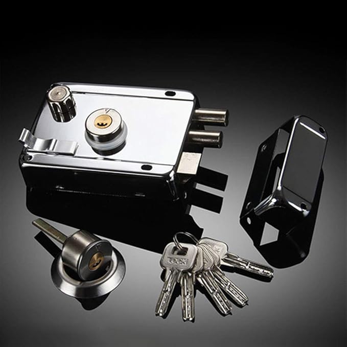 Serratura Di Sicurezza Per Porte - Blocco Anti-Effrazione Per Casa, Ufficio O Hotel, In Lega Di Zinco