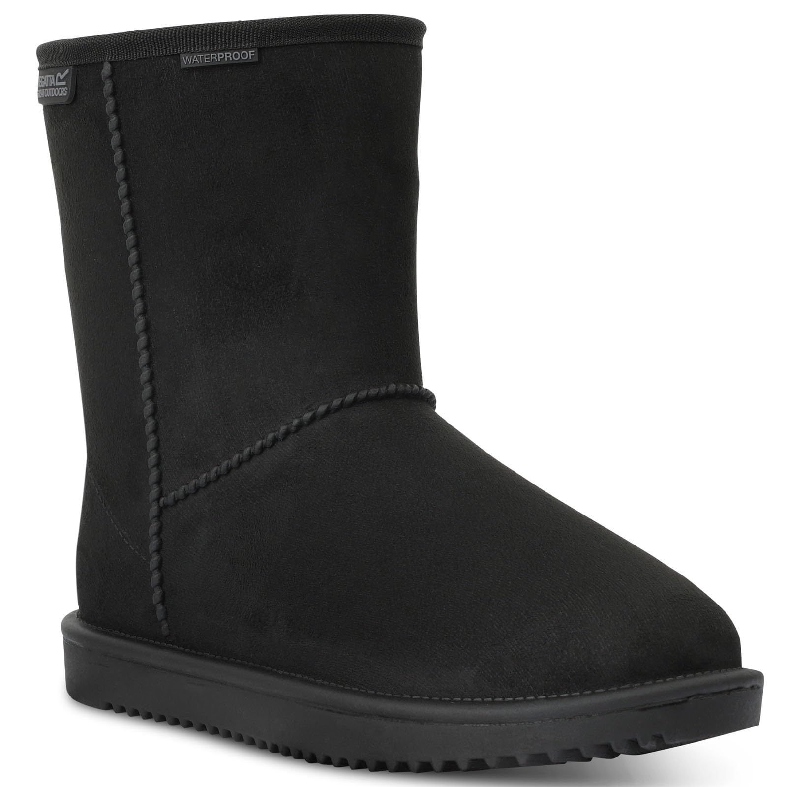 Regatta Womens Risley Waterproof Mules Faux Fur Lined Warm Winter Shoes