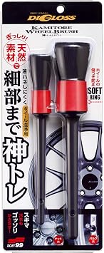 SOFT99 DIGLOSS Footwork Care Car Wash Supplies Shin Tre Wheel Brush for Car Wheel Cleaning 02094