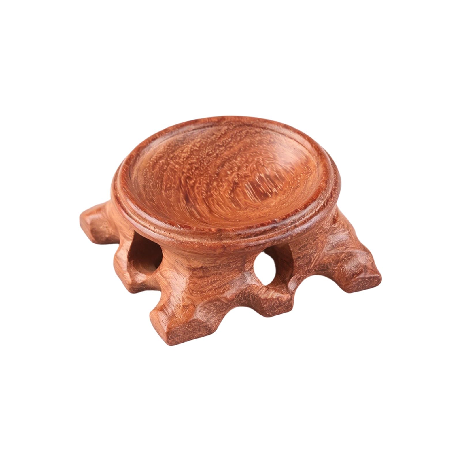 PANGBOER Wooden Stand for Exhibiting Small Collectibles and Ornaments Display Holder Enhances Any Interior Space Display Stand for Collectibles