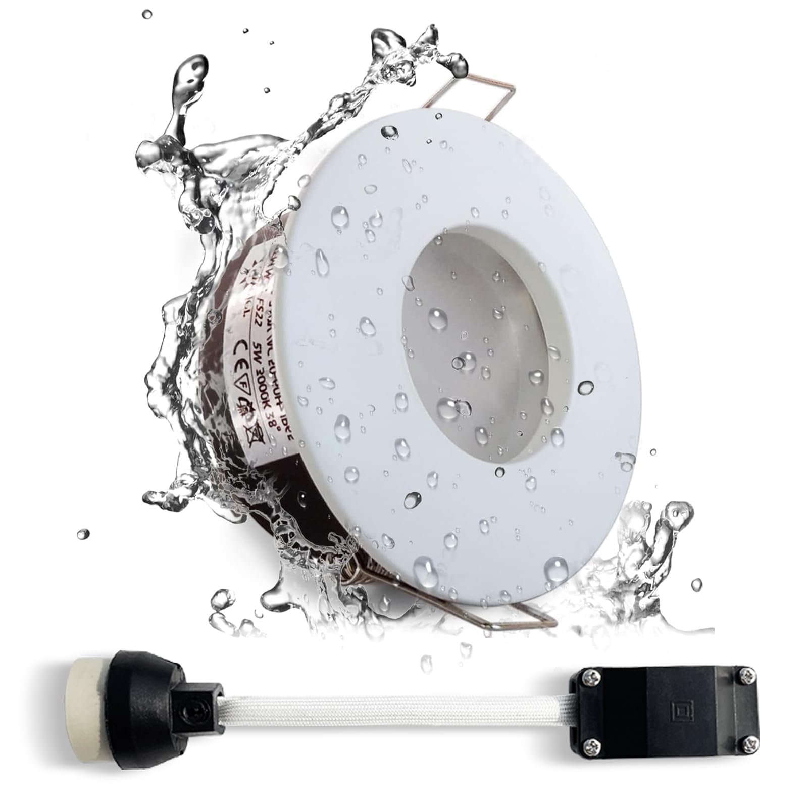 Flos GO Faretto Segnapasso LED Da Incasso IP65 Per Esterno Alluminio Anodizzato