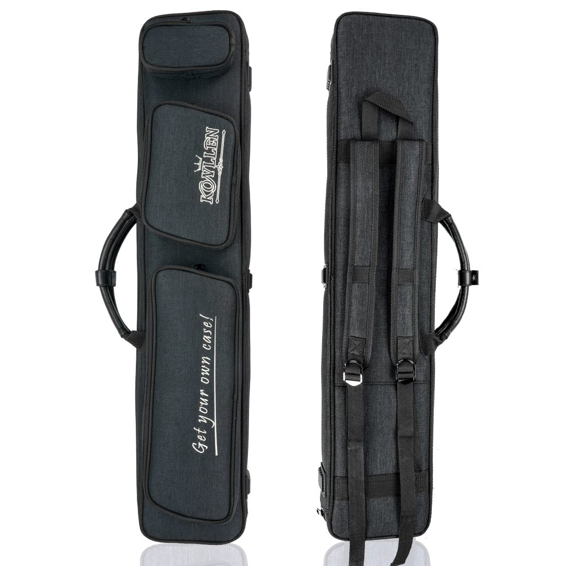 KONLLEN3x4 Oxford Cloth Pool Cue Case Covers Billiard Cue Stick Carry Bag