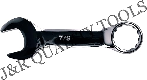 Miniatura 4 de VCT Juego de 20 llaves estándar SAE y MM de tamaño métrico, longitud corta, 7/16" a 1" y 0.394 in a 0.748 in