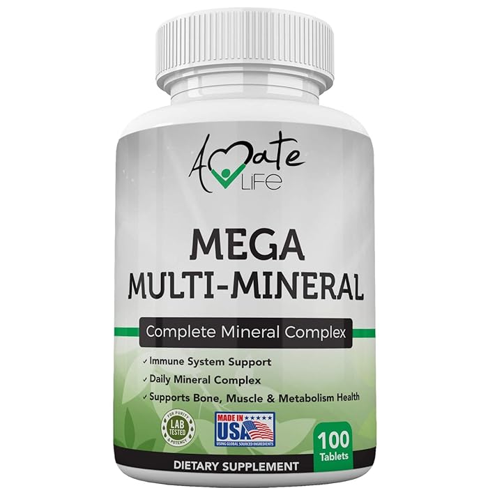 Buy Multi Minerals Supplement Complete Mineral Complex with Vitamin D3