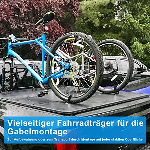 Fahrrad Gabelhalterung, Vielseitiger Fahrradblock, Fahrradgabel aus Aluminiumlegierung