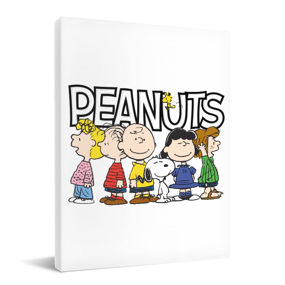 Amazon.co.jp: アートパネル ピーナッツ スヌーピー キャンバス 絵画
