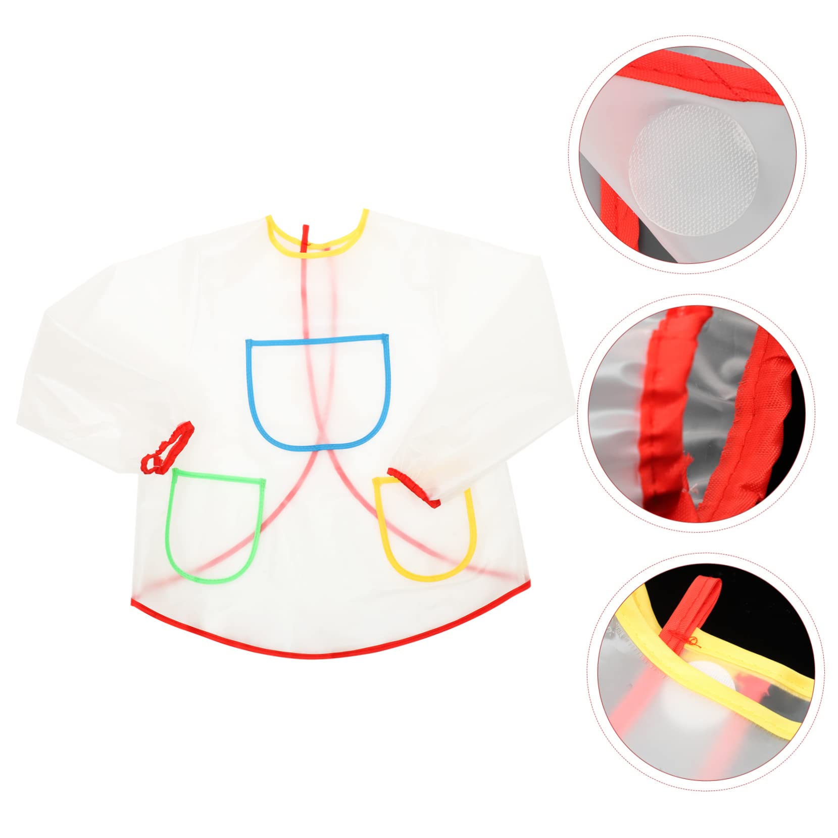 Supvox 3 Stück Malerschürze Diy Verstellbare Malschürze für Jungen und Wasserdichte Bastelschürze mit Taschen für Basteln und Kreative Aktivitäten