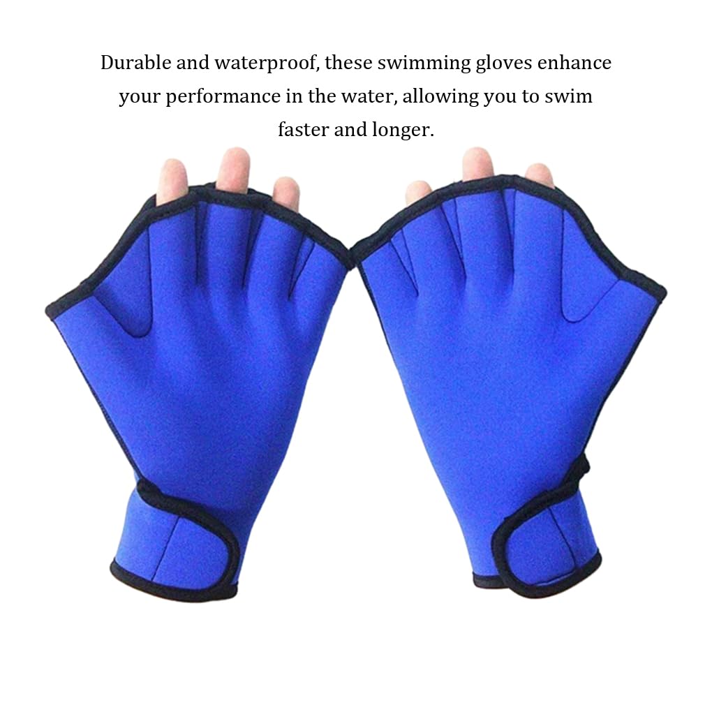 Expérience de natation avec ces gants palmés haute performance et durabilité en caoutchouc néoprène, gants aquatiques résistants aux UV
