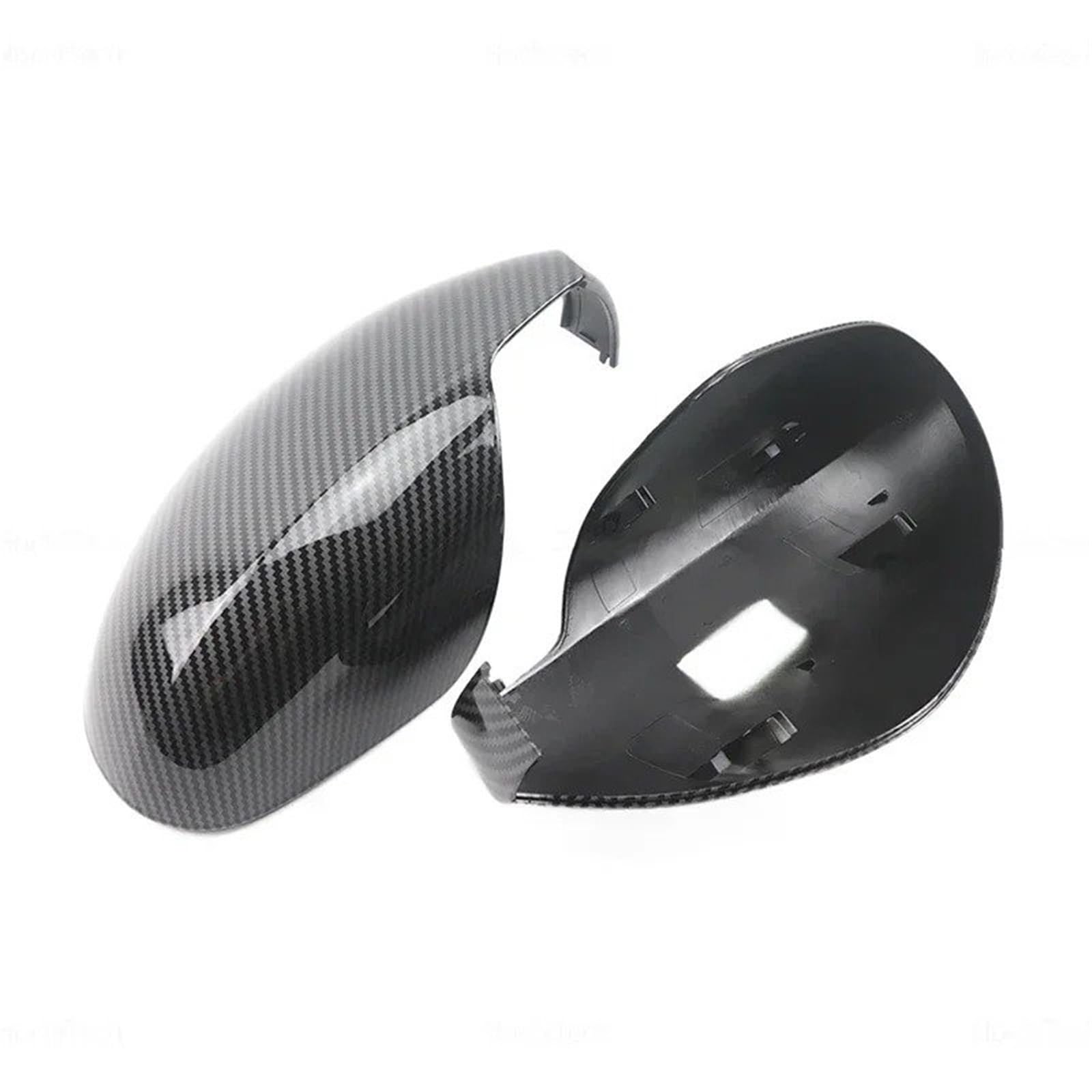 Carcasa Espejo Retrovisor Para Seat Para Leon MK1 1M 1999-2006 Cubierta De Espejo Retrovisor Lateral Marco Protector Molduras Con Aspecto De Carbono Y Negro Brillante Tapa Espejo Retrovisor(Carbon Fib