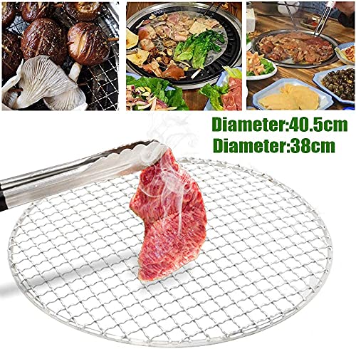 Malla para Parrilla de Acero Inoxidable 38cm miniatura 3