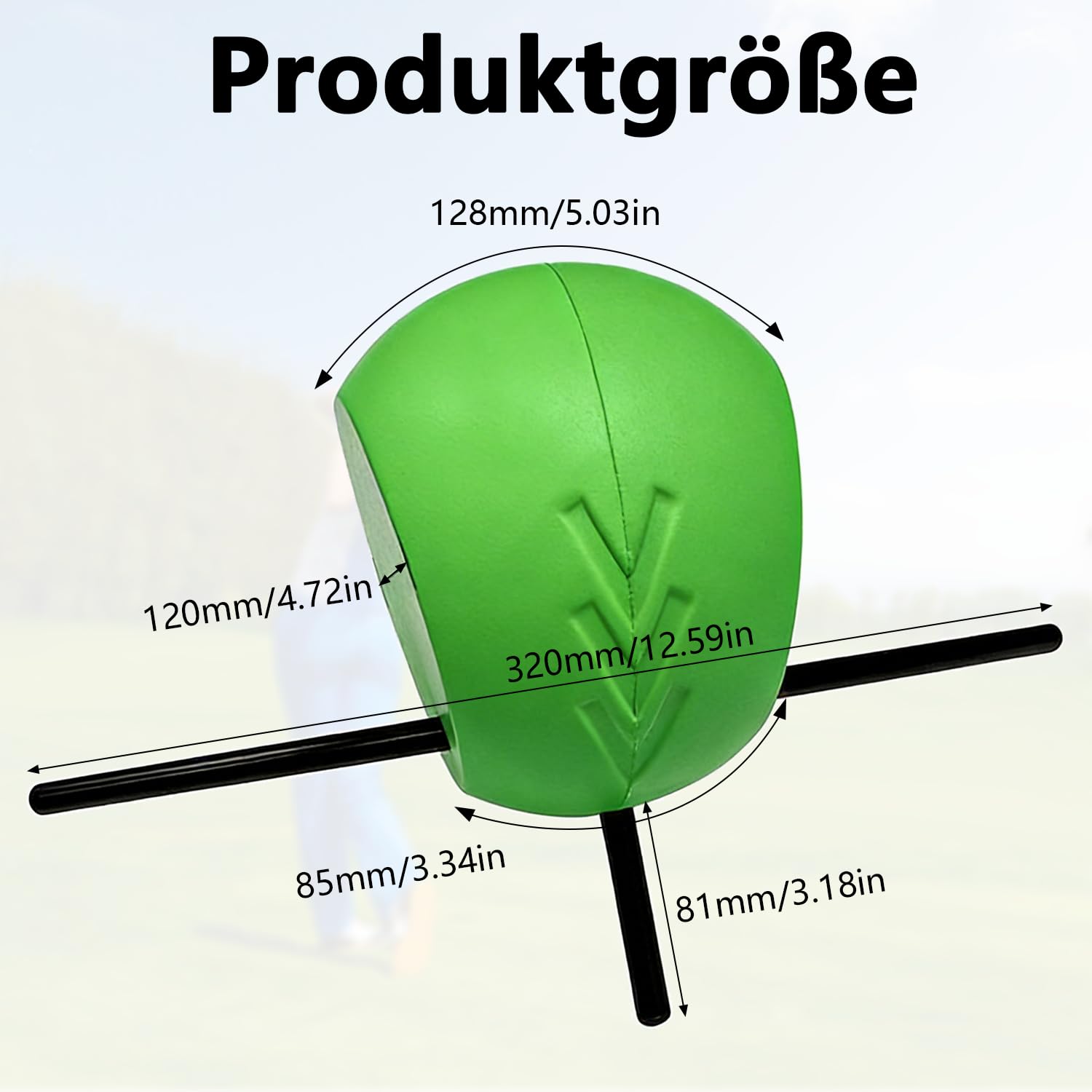 Balón de entrenamiento de swing de golf, ayuda de corrección para hombres y mujeres