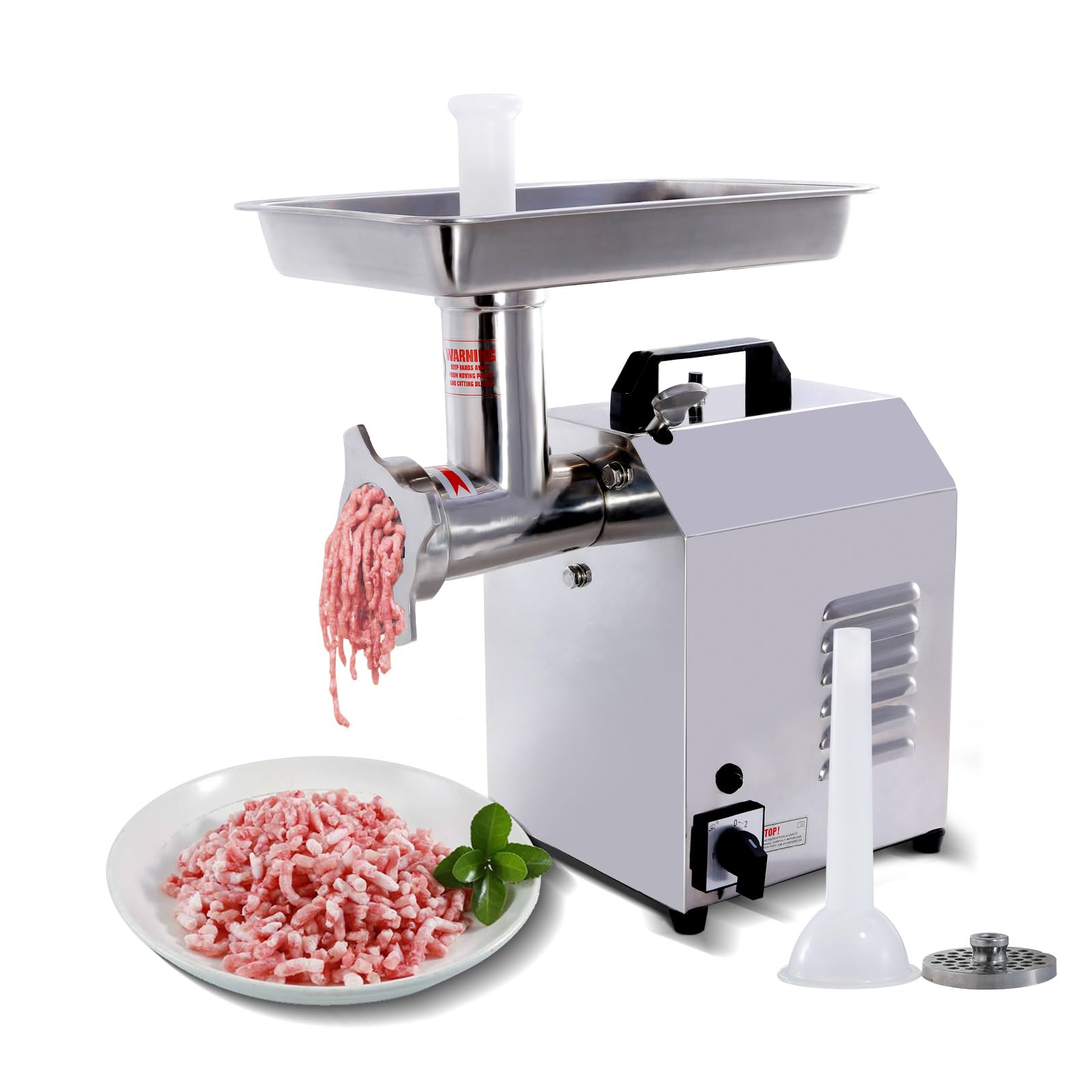 A*M様 Butcher ProductS Hakka Commercial Meat Grinder, #12 Meat Grinders 1HP 110V Heavy