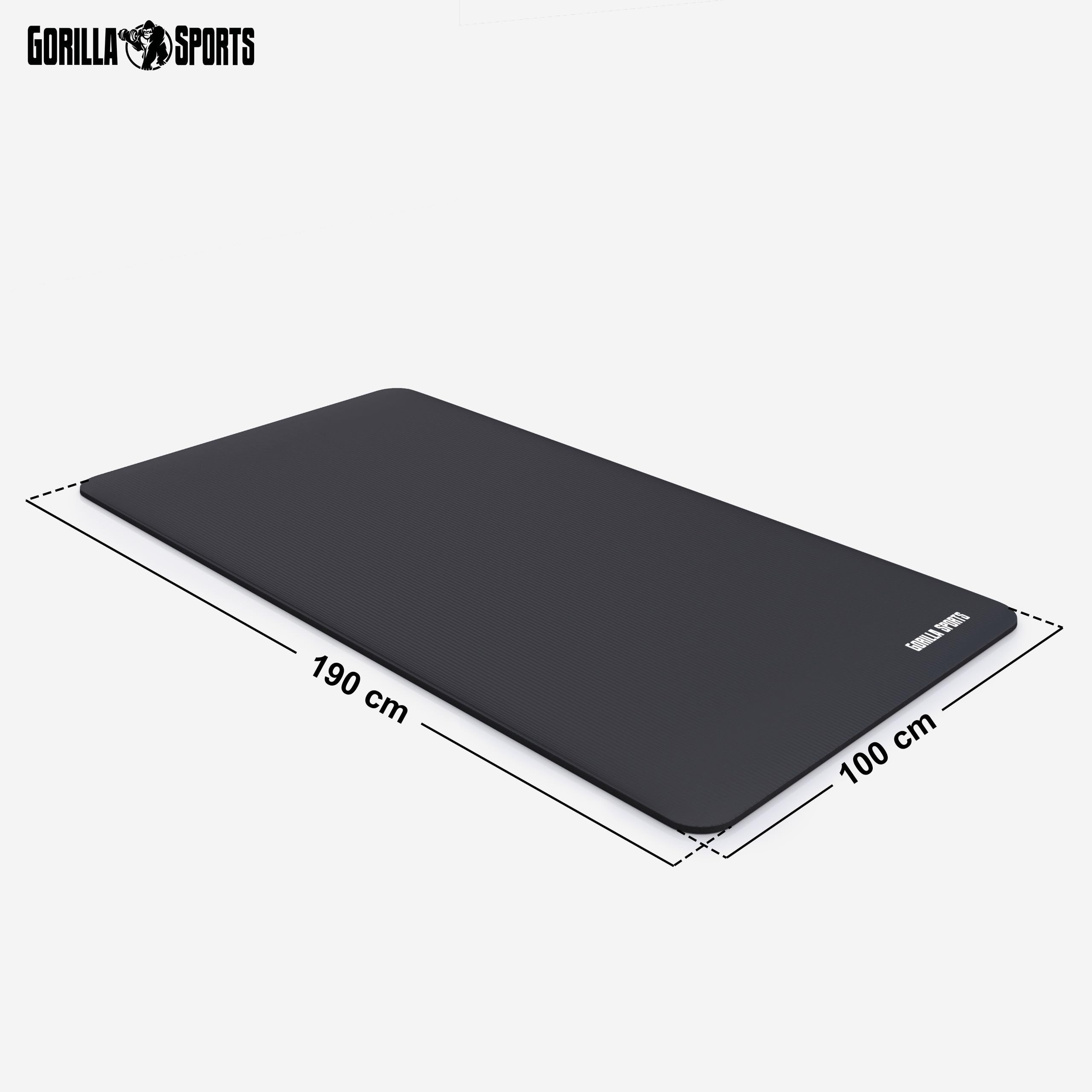 Gorilla Sports - Tapis en mousse pour le sport à domicile - Mixte
