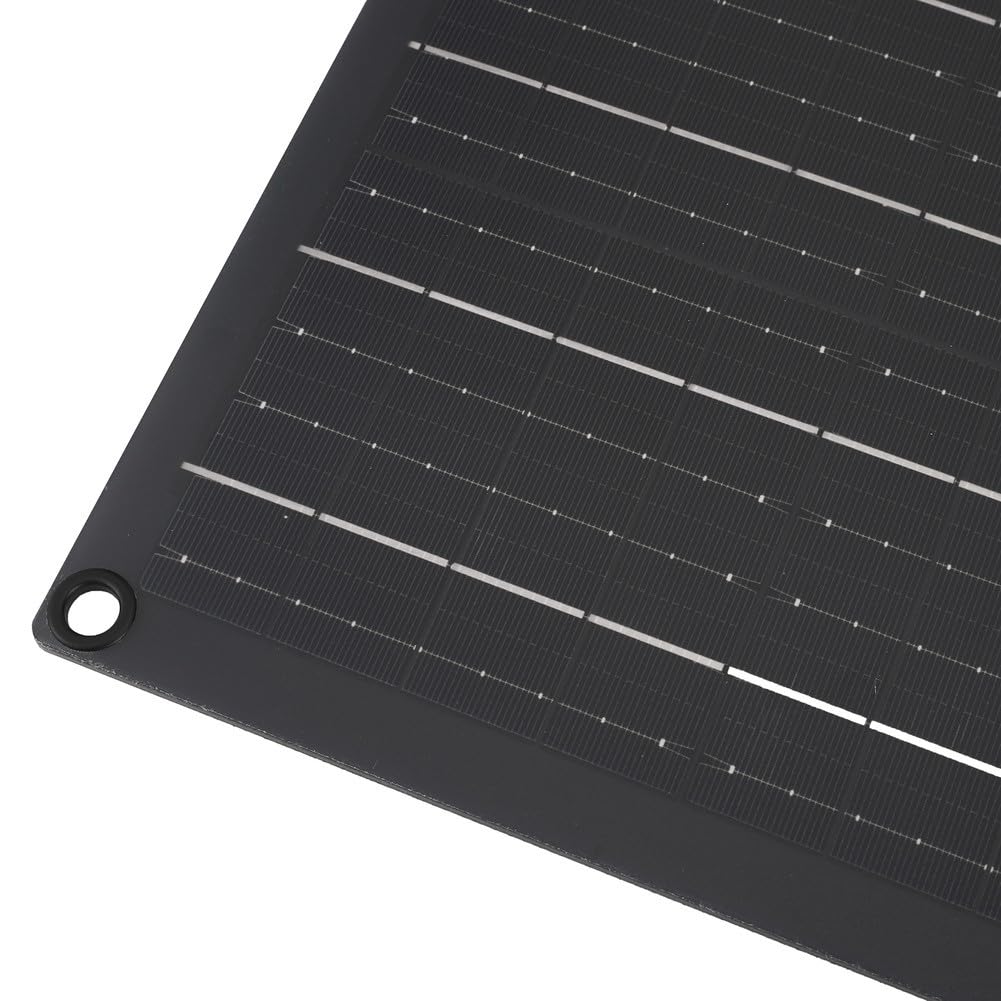 Pannello solare flessibile da 20 W monocristallino, pieghevole | Alta efficienza, design flessibile, facile da montare su superfici curve, ideale per tetto o tenda