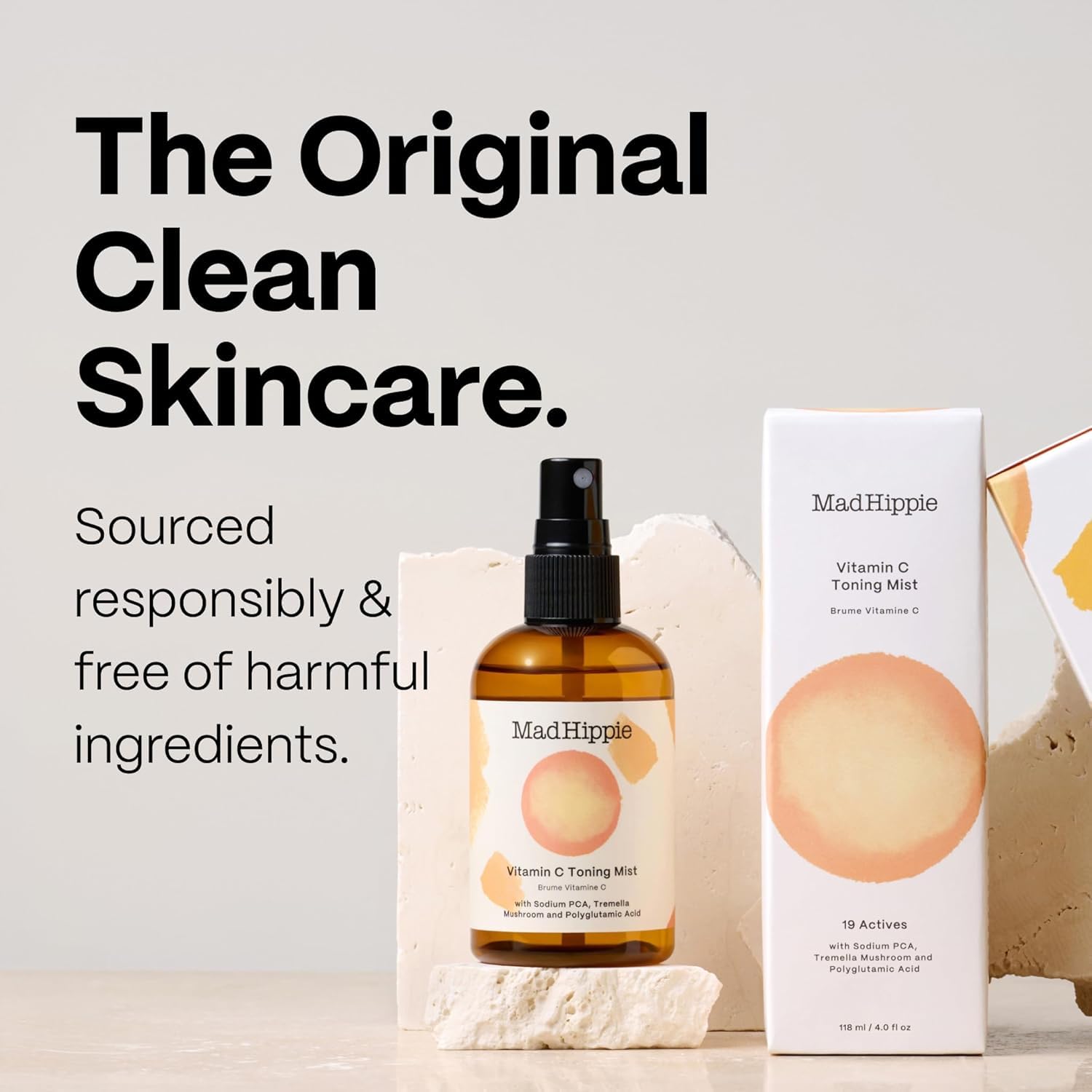Amazon.com : Mad Hippie Vitamin C Toning Mist – Skin-Brightening